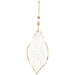 Shabby Chic Metal Teardrop Ornament