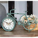 Farmhouse Blue Bicycle Clock