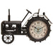 Farmhouse Black Tractor Clock