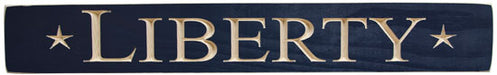 Liberty Engraved Sign 24"