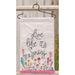 Live Like It's Spring Mini Fabric Hanging