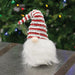 Plush Santa Gnome w/Striped Hat