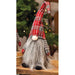 Standing Plaid Santa Gnome