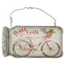 Nostalgic Mason Jar Bike Ornament