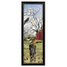 Harbingers of Spring Framed Print 6x18