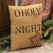 O Holy Night Star Decorative Pillow