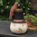 Stuffed Nesting Cardinal Top Hat Snowman Sitter