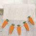 Wooden Carrot Mini Garland