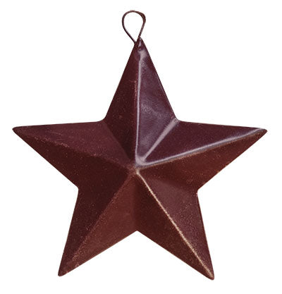 2-1/4" Mini Barn Star - Burgundy