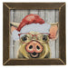 Holiday Ham It Up Framed Print