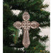 Antiqued Rusty Cross Ornament