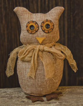 Burlap Owl