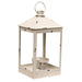 White Distressed Lantern