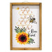 Bee Kind Sunflower Frame
