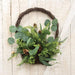 Greenery Rattan Flat Basket