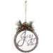 Joy Flurry Flake Ornament