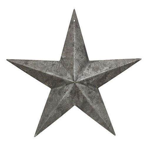 Galvanized Metal Barn Star 12"