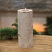 Natural Birch Tealight Holder 3.25" x 8"