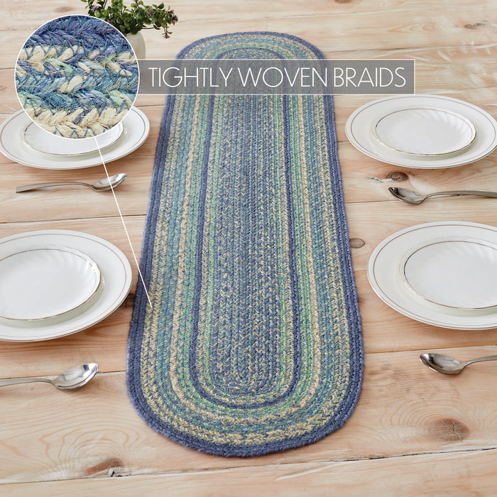 Jolie Jute Oval Runner 12x48