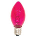 Pink Replacement Bulb Candelabra Base 5 W