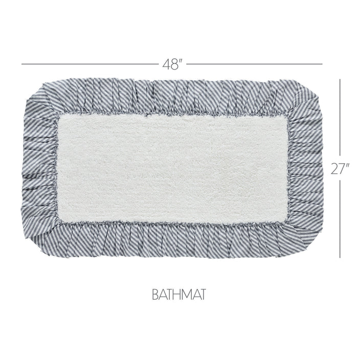 Sawyer Mill Black Bathmat 27x48