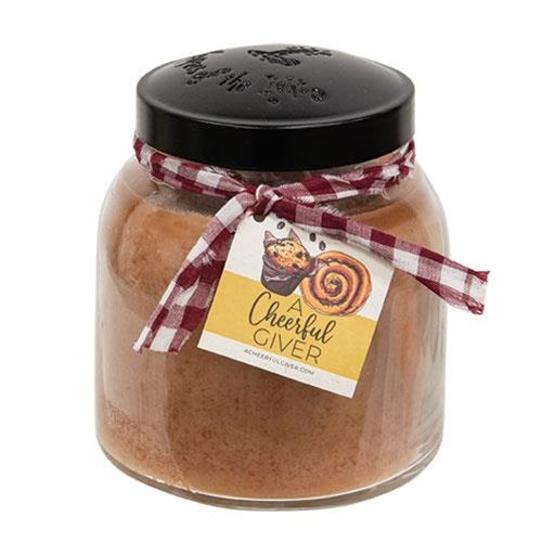 Sugar & Vanilla Bean Papa Jar Candle 34oz