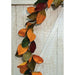 Fall Magnolia Leaves Garland 5ft