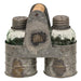 Galvanized Salt & Pepper Shaker Caddy