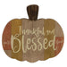 Thankful & Blessed Pumpkin