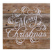 Merry Christmas Wooden Sign