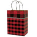 Red Buffalo Check Gift Bag Medium