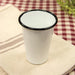 Black Rim Enamel Tumbler