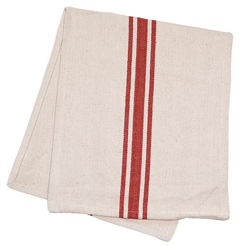 Grain Sack Red Stripe Short Runner