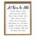 Let Them Be Little Framed Print